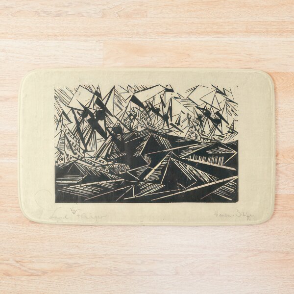 Item preview, Hanseatic Ships (Hansaschiffe) - 1919 by Lyonel Feininger - Bauhaus Movement designed and sold by namikikkik.