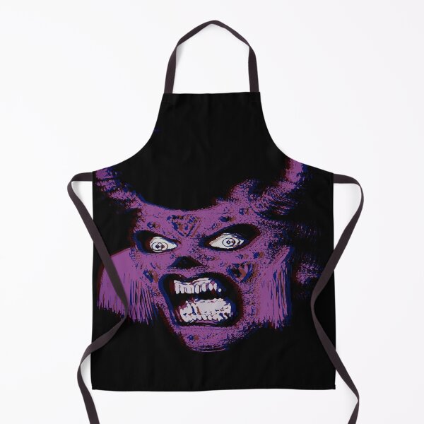 Item preview, Screaming Demon Head In Purple designed and sold by weirdove.