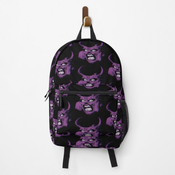 Item preview, Screaming Demon Head In Purple designed and sold by weirdove.