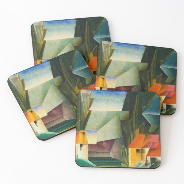Item preview, Hopfgarten - 1920 by Lyonel Feininger - Bauhaus Movement designed and sold by namikikkik.
