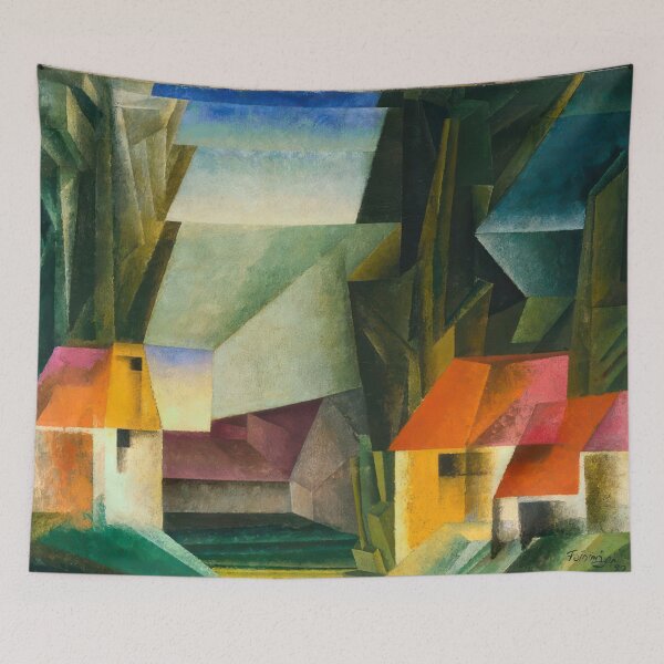 Item preview, Hopfgarten - 1920 by Lyonel Feininger - Bauhaus Movement designed and sold by namikikkik.