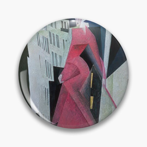 Item preview, Lady in Mauve - 1922 by Lyonel Feininger - Bauhaus Movement designed and sold by namikikkik.