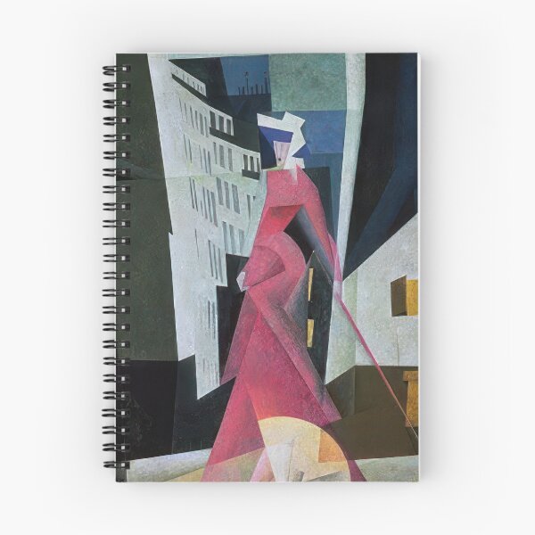 Item preview, Lady in Mauve - 1922 by Lyonel Feininger - Bauhaus Movement designed and sold by namikikkik.