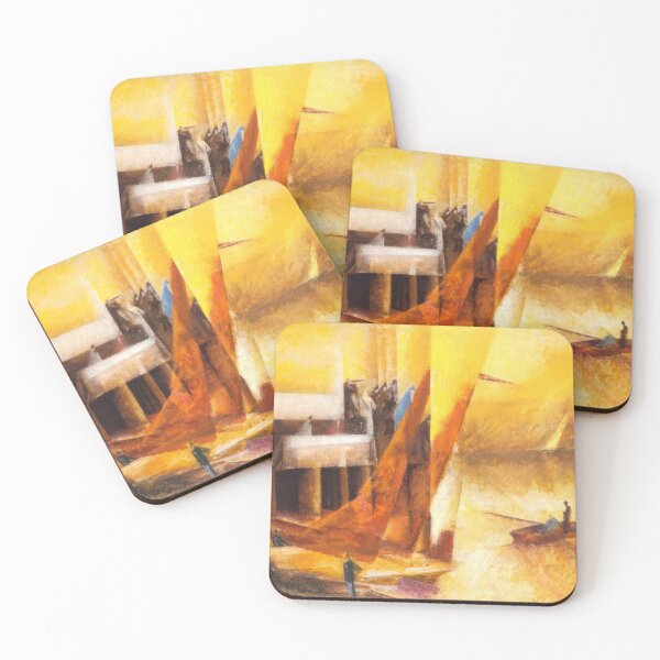 Item preview, Landungssteg - 1920  by Lyonel Feininger - Bauhaus Movement designed and sold by namikikkik.