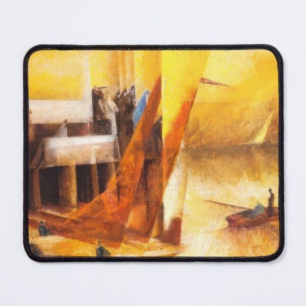 Item preview, Landungssteg - 1920 by Lyonel Feininger - Bauhaus Movement designed and sold by namikikkik.