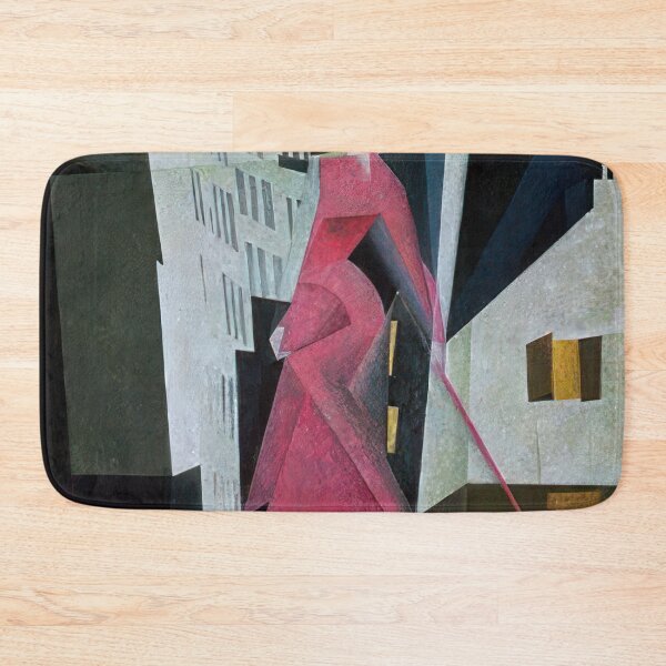 Item preview, Lady in Mauve - 1922 by Lyonel Feininger - Bauhaus Movement designed and sold by namikikkik.
