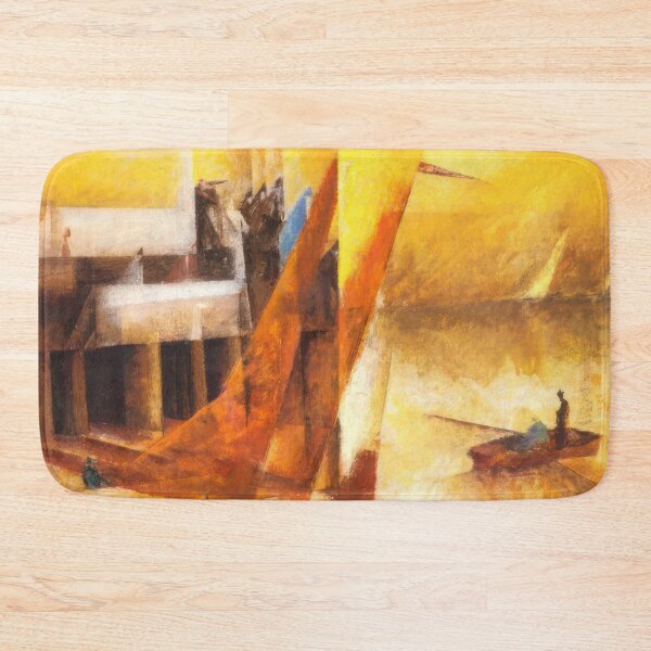 Item preview, Landungssteg - 1920  by Lyonel Feininger - Bauhaus Movement designed and sold by namikikkik.