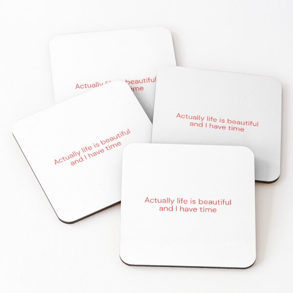 Item preview, Actually life is beautiful and I have time designed and sold by SWETA HALDER.