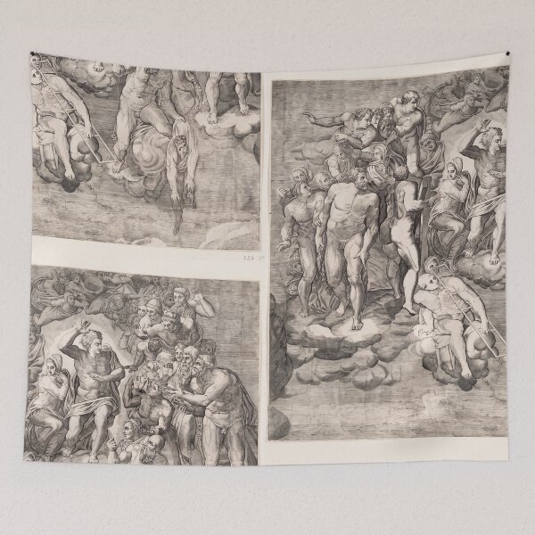 Item preview, Christ and Saints in Last Judgement designed and sold by artofuniverse.