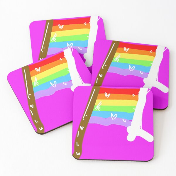 Item preview, Pride Flag With Hearts designed and sold by VividViLab.