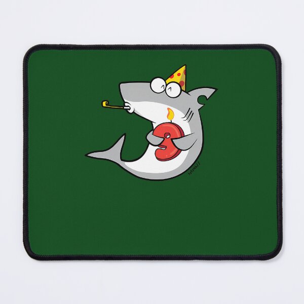 Item preview, 9 Year Birthday 9Th Anniversary Party With Fin The Shark 125 designed and sold by Galagado.