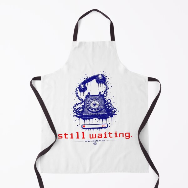 Item preview, Still Waiting – Glitch Rotary Phone Digital Decay Streetwear Graphic designed and sold by ZeroContextCo.