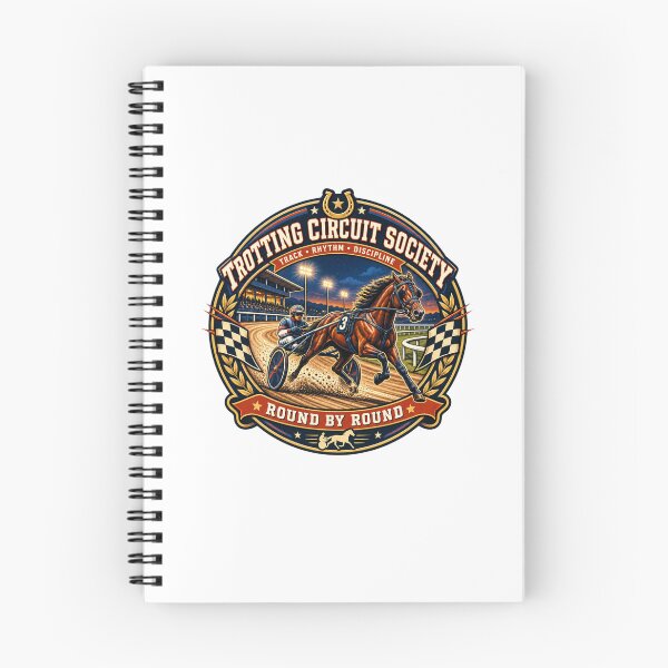 Item preview, Trotting Circuit Society Harness Racing designed and sold by Rhubarb Bridge Merch.