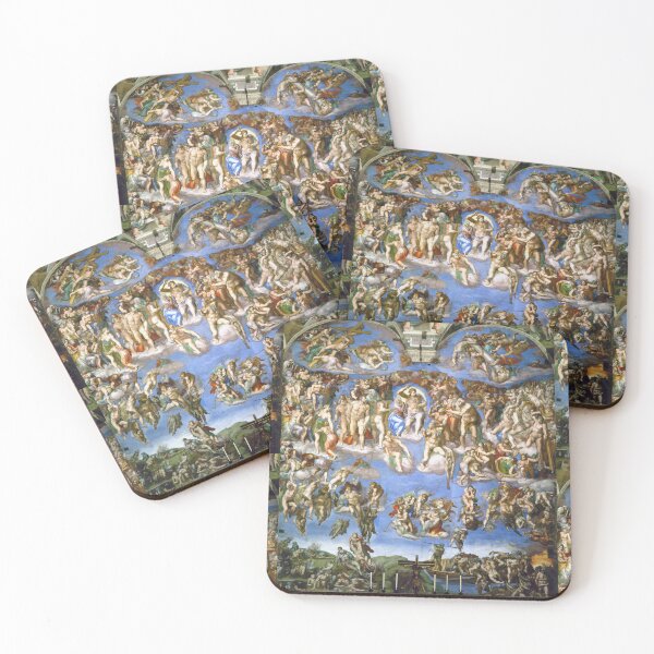 Item preview, The Last Judgment Sistine Chapel Fresco designed and sold by artofuniverse.