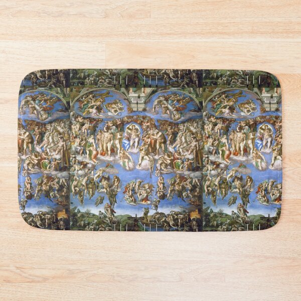 Item preview, The Last Judgment Sistine Chapel Fresco designed and sold by artofuniverse.