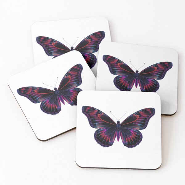 Item preview, Neon Butterfly – Electric Cyberpunk Butterfly designed and sold by Ingorgia Studio.