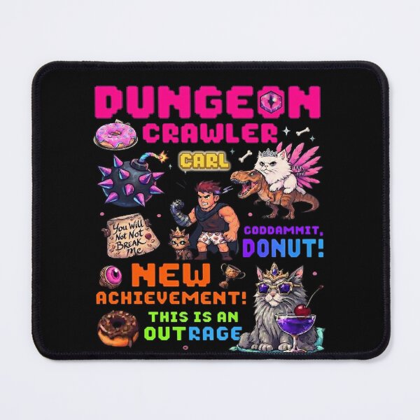 Item preview, Dungeon-Crawler-Carl Pixel Art Graphic designed and sold by Polarfxd.