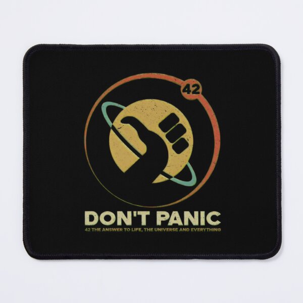 Item preview, 42 Answer To Life Universe Everything Don't Panic designed and sold by NTProductionArt.