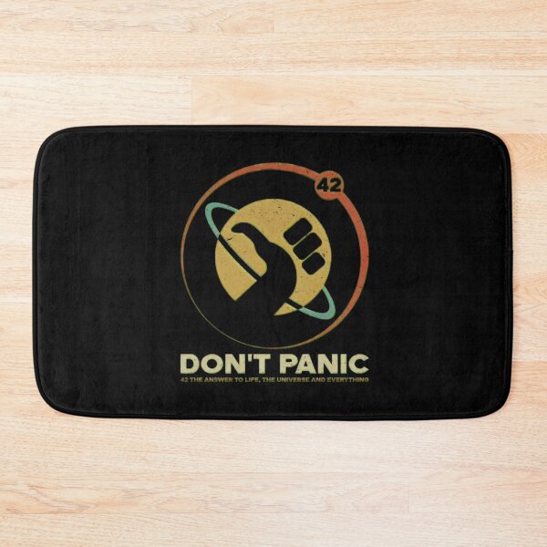 Item preview, 42 Answer To Life Universe Everything Don't Panic designed and sold by NTProductionArt.