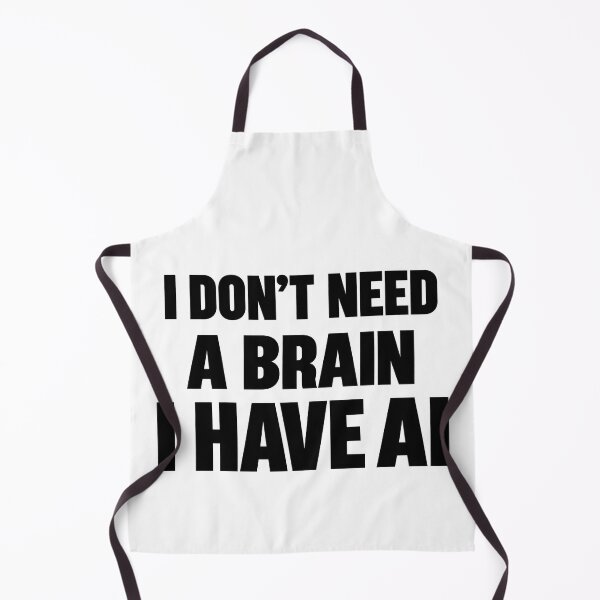 Item preview, I Don't Need a Brain, I Have AI - Funny Tech Quote designed and sold by Mavriboy.