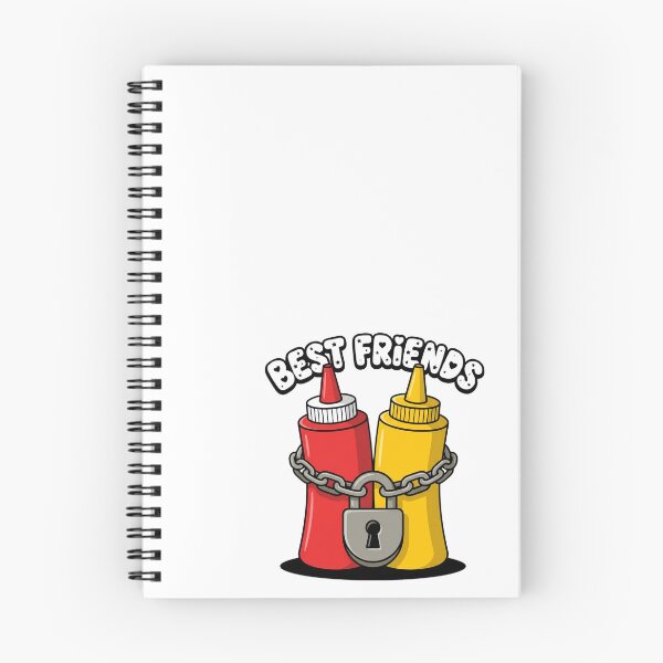 Item preview, Ketchup And Mustard Chained Together Best Friends designed and sold by Rare By Hero.