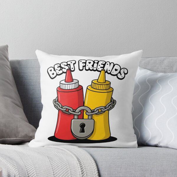 Item preview, Ketchup And Mustard Chained Together Best Friends designed and sold by Rare By Hero.