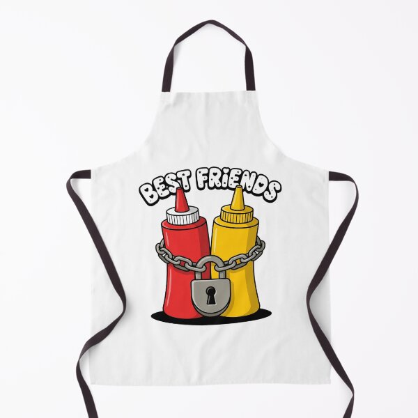 Item preview, Ketchup And Mustard Chained Together Best Friends designed and sold by Rare By Hero.