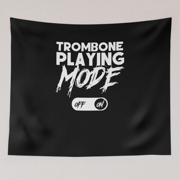Item preview, Cool Trombone Playing Mode Trombones Brass Music Band Shirt designed and sold by LookTwice.