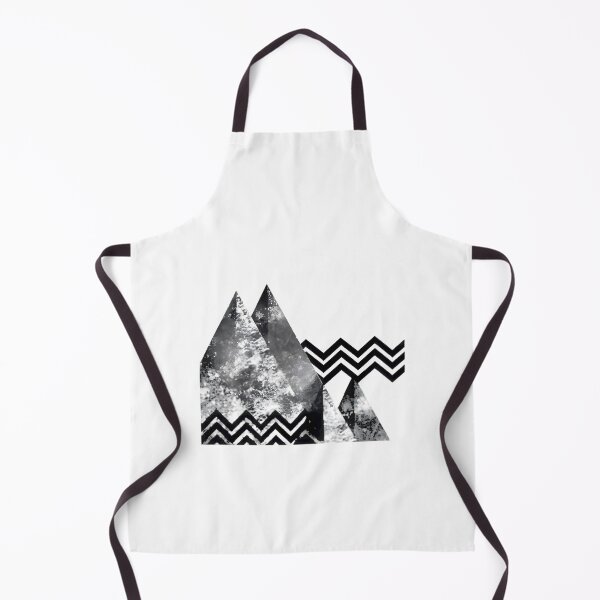 Item preview, Geometric Mountain Landscape Abstract Art designed and sold by ArchieBiava1.