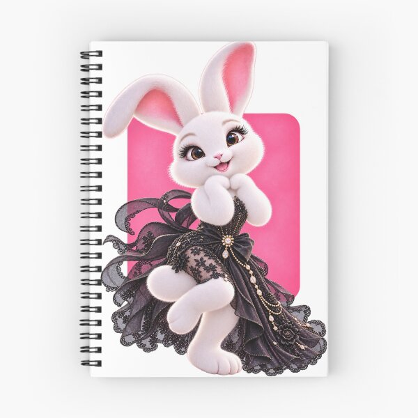 Item preview, Elegant Bunny in Black Lace designed and sold by LiMarchee.