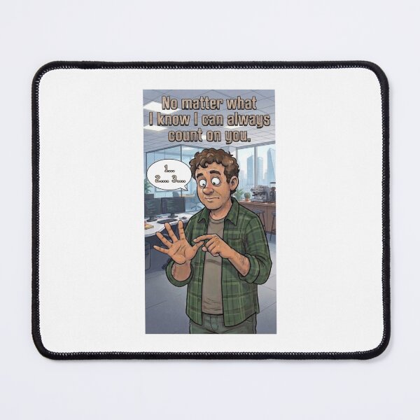 Item preview, no matter what i know i can always count on you office humor funny math designed and sold by NathanNichols0.