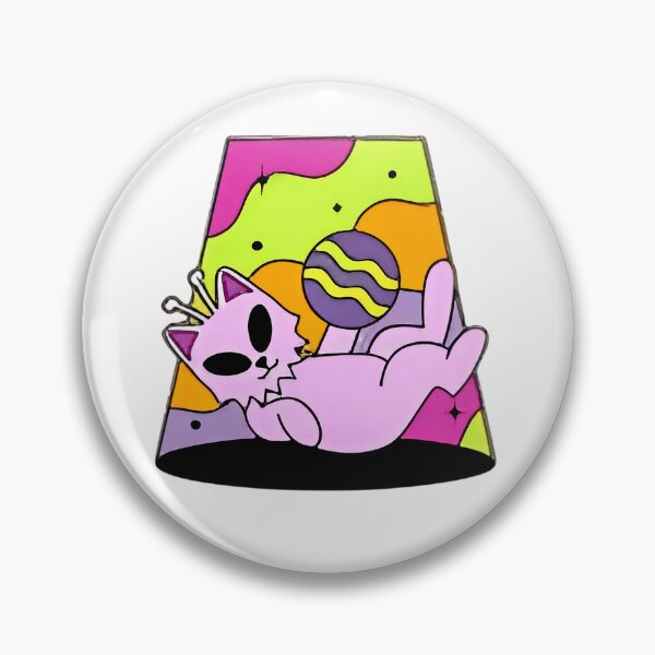 Item preview, Cute Psychedelic Alien Cat UFO Beam T-Shirt designed and sold by FestivityFinds.
