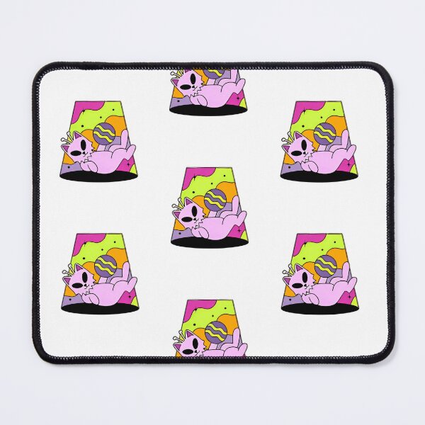 Item preview, Cute Psychedelic Alien Cat UFO Beam T-Shirt designed and sold by FestivityFinds.