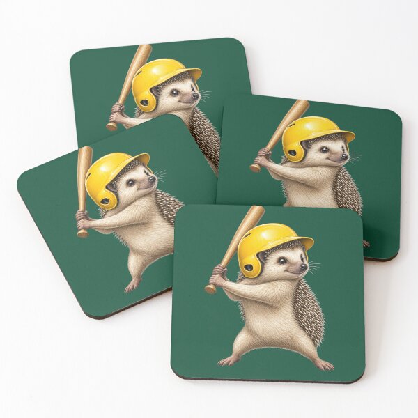 Item preview, Baseball Hedgehog Gift designed and sold by Wenvilgrace.