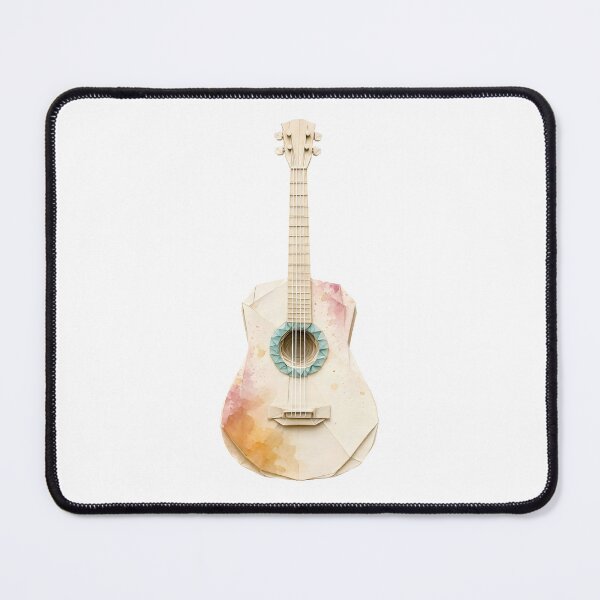 Item preview, An Elegant Watercolor Origami Guitar designed and sold by Marcu Ioachim.