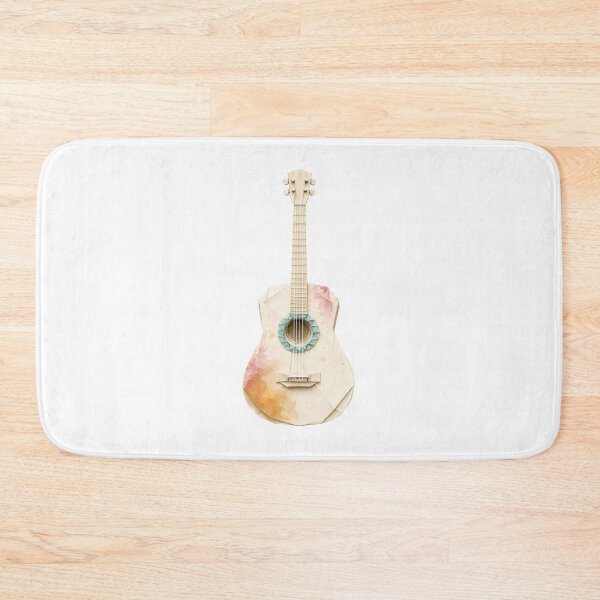 Item preview, An Elegant Watercolor Origami Guitar designed and sold by Marcu Ioachim.