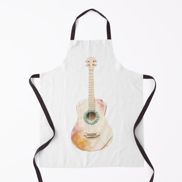 Item preview, An Elegant Watercolor Origami Guitar designed and sold by Marcu Ioachim.