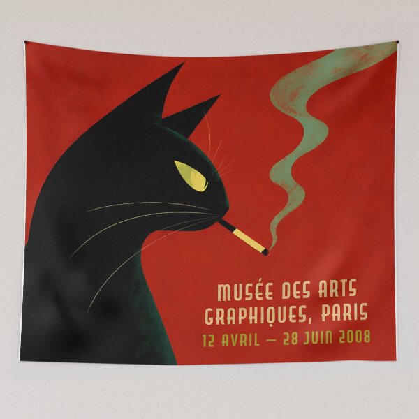 Item preview, Black Cat Sm*king designed and sold by GleasonArnoldo.