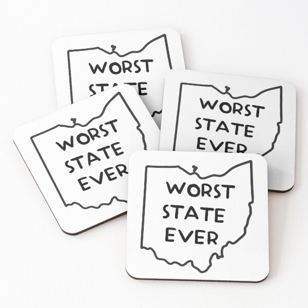 Item preview, Worst State Ever Funny Ohio State Sarcasm designed and sold by DarkHeartArts.