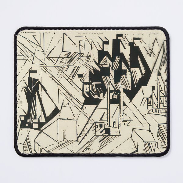 Item preview, Marine from The First Portfolio (Die erste Mappe) - 1918 by Lyonel Feininger - Bauhaus Movement designed and sold by namikikkik.