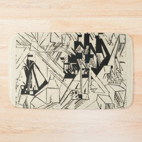 Item preview, Marine from The First Portfolio (Die erste Mappe) - 1918  by Lyonel Feininger - Bauhaus Movement designed and sold by namikikkik.