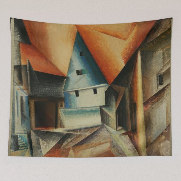 Item preview, Oberweimar - 1921 by Lyonel Feininger - Bauhaus Movement designed and sold by namikikkik.