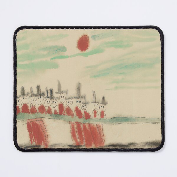Item preview, People on the Jetty (Leute auf See-Steg) - 1918  by Lyonel Feininger - Bauhaus Movement designed and sold by namikikkik.