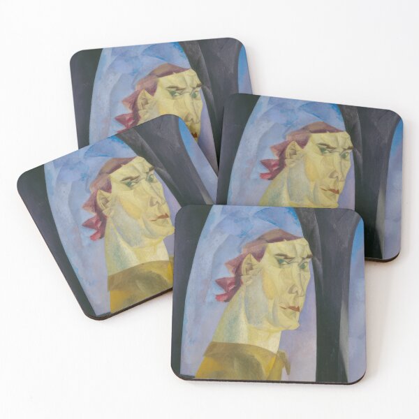 Item preview, Self-Portrait - 1915  by Lyonel Feininger - Bauhaus Movement designed and sold by namikikkik.