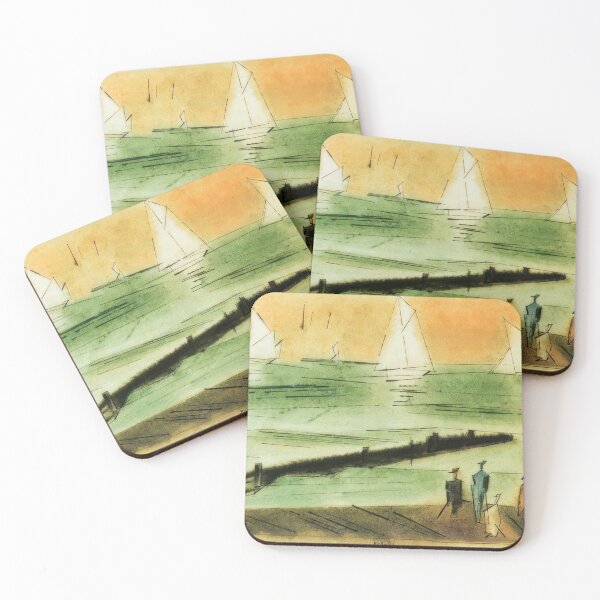 Item preview, Regatta - 1925  by Lyonel Feininger - Bauhaus Movement designed and sold by namikikkik.