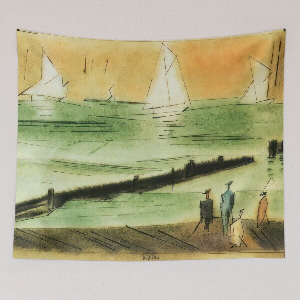 Item preview, Regatta - 1925  by Lyonel Feininger - Bauhaus Movement designed and sold by namikikkik.