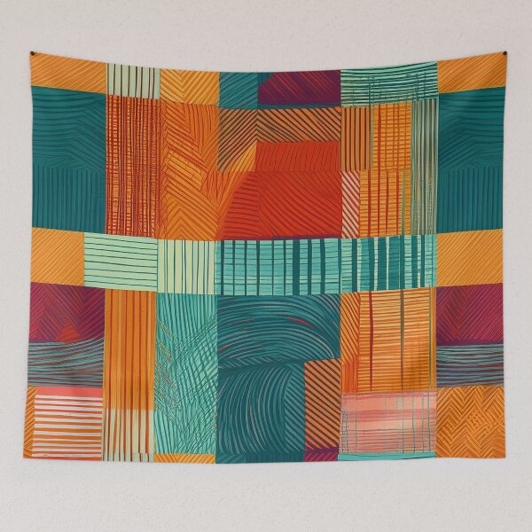 Item preview, Geometrical patterns in 1950's style designed and sold by Photopat.