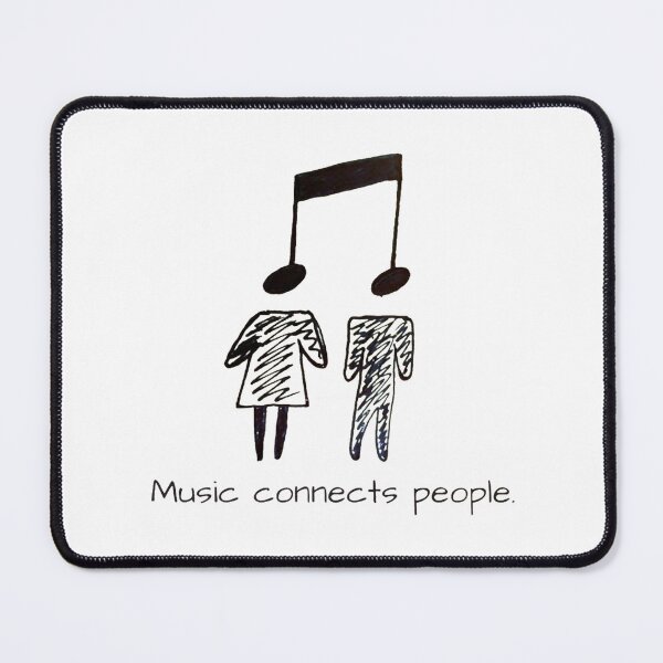 Item preview, music connects people designed and sold by AlanNoneLewis9.