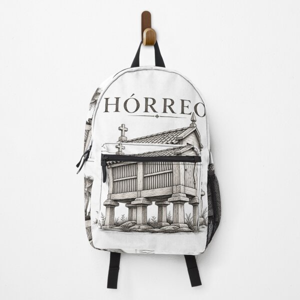 Item preview, Galician Hórreo Vintage Engraving designed and sold by Nata legacy Art.
