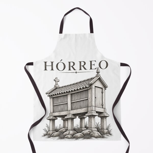 Item preview, Galician Hórreo Vintage Engraving designed and sold by Nata legacy Art.